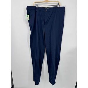 NWT Dockers Signature Iron Free Dress Pant Men's 40 X 34 Blue Relaxed Fit Preppy
